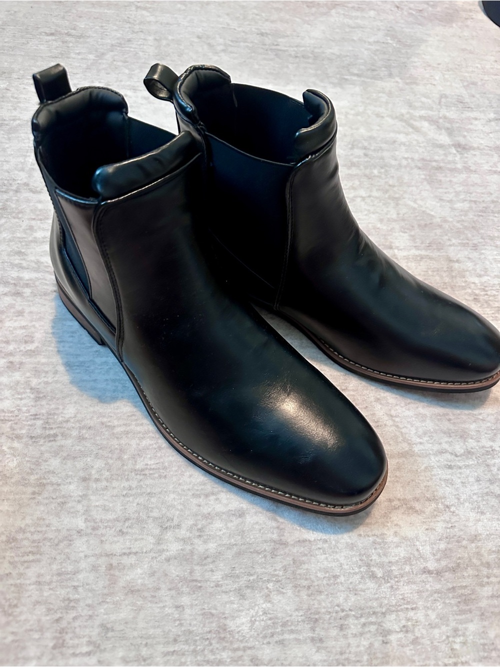 Men's Black Leather Chukka Boots - Sleek Ankle Boot